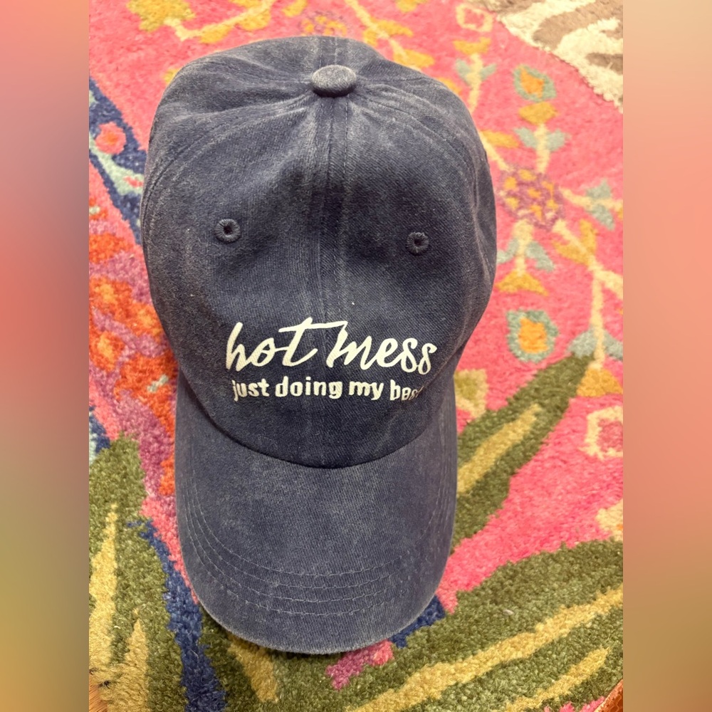 Worn Once Hot Mess Baseball Cap